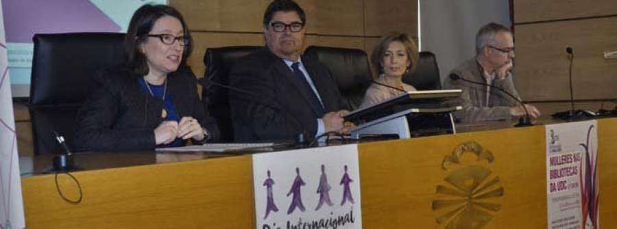 La UDC celebró en Ferrol el acto de homenaje a las mujeres