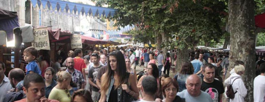 La Feria Medieval de Ferrol supera la cifra de visitantes de sus más exitosas ediciones