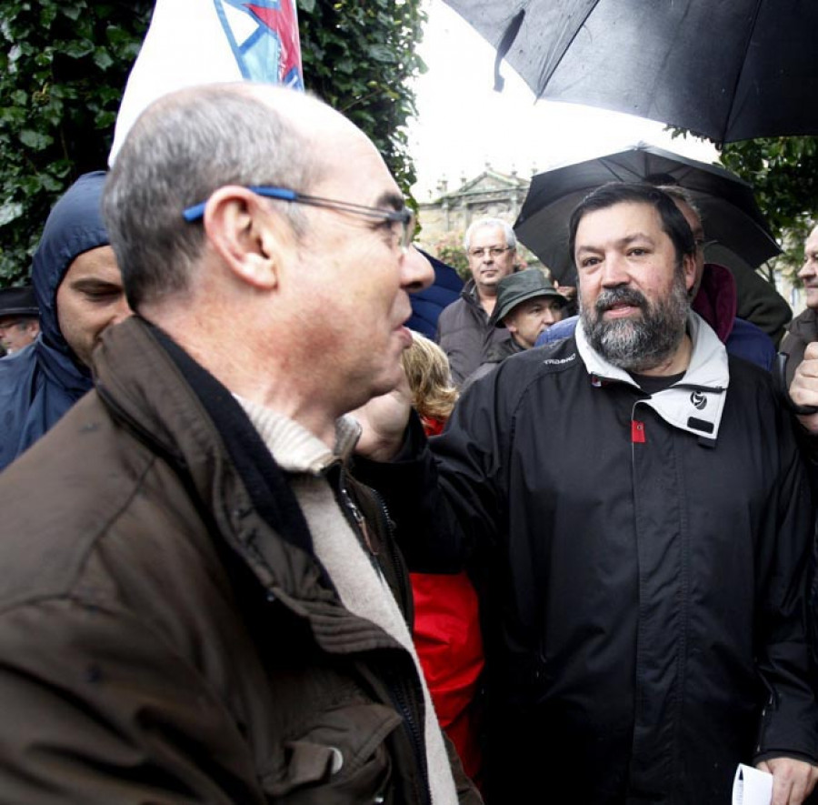 Miles de personas se manifiestan en Santiago por la defensa del gallego