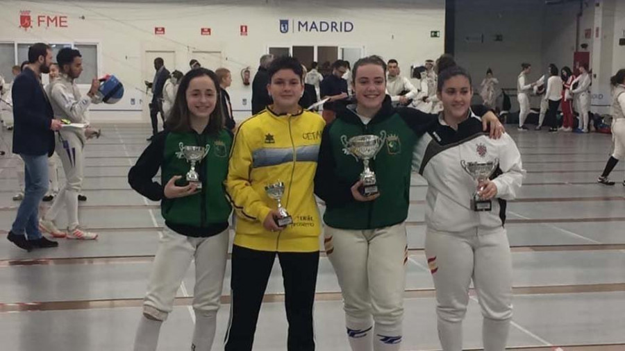 Clara Amado se cuelga el bronce en una cita nacional