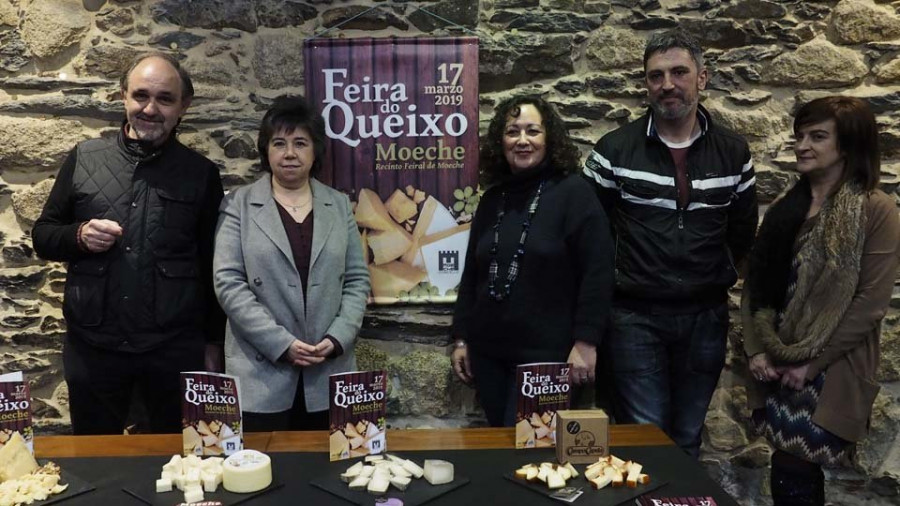 A IV Feira do Queixo de Moeche reunirá a un total de 24 produtores