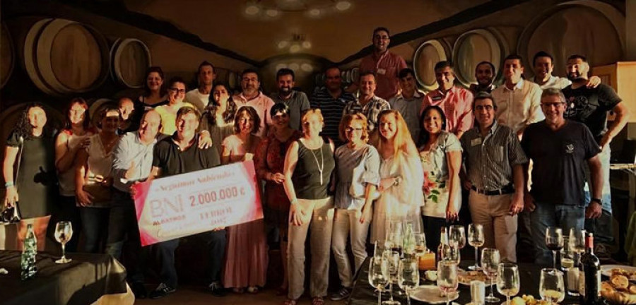 El grupo de networking BNI “Albatros” alcanza los 2 millones  de euros de facturación cerrada