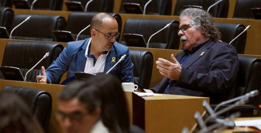 El PDeCat y ERC chocan en el Congreso por la estrategia de diálogo con Sánchez