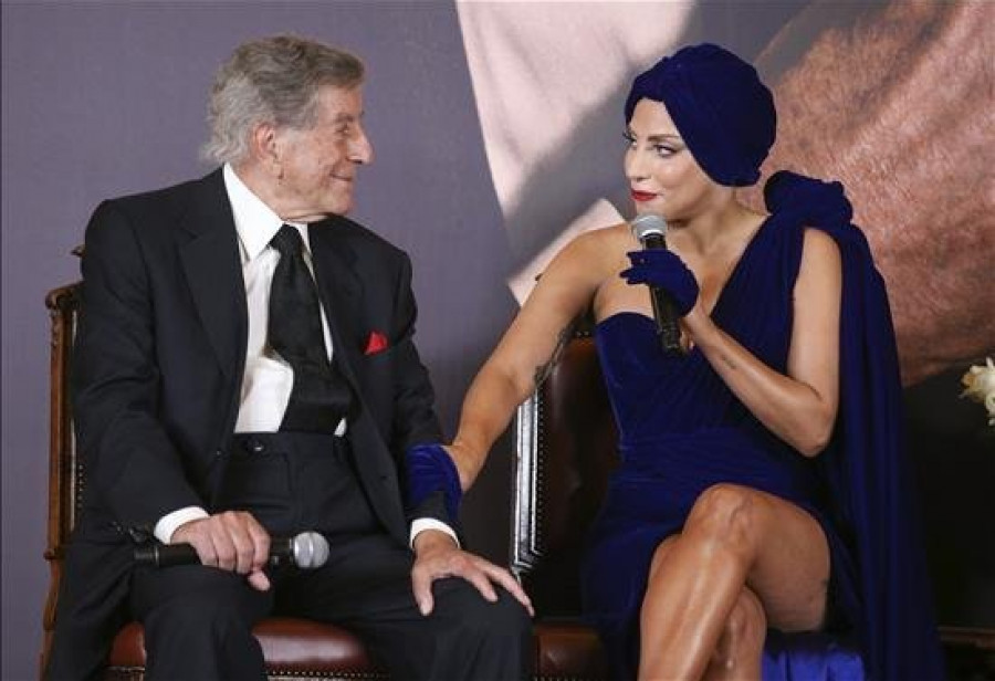 El jazz une en la capital belga a Lady Gaga y al legendario Tony Bennett