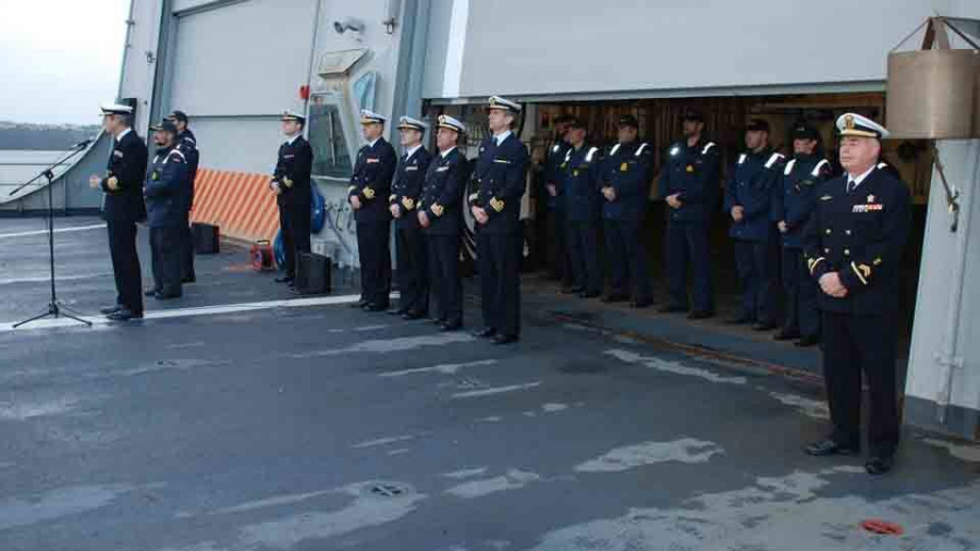 El BAC “Patiño” atraca de nuevo en Ferrol tras su misión con la OTAN