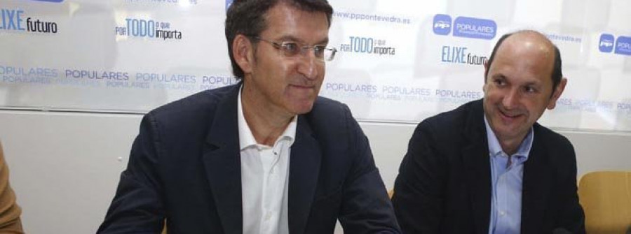 Feijóo critica que el PSdeG no se “comprometa” para frenar las Mareas