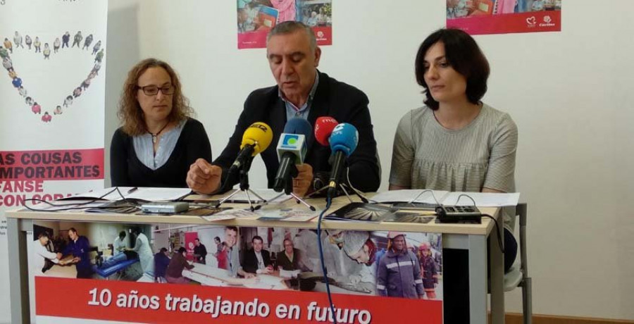 Cáritas benefició a 3.161 personas en los arciprestazgos de Ferrol y Xuvia