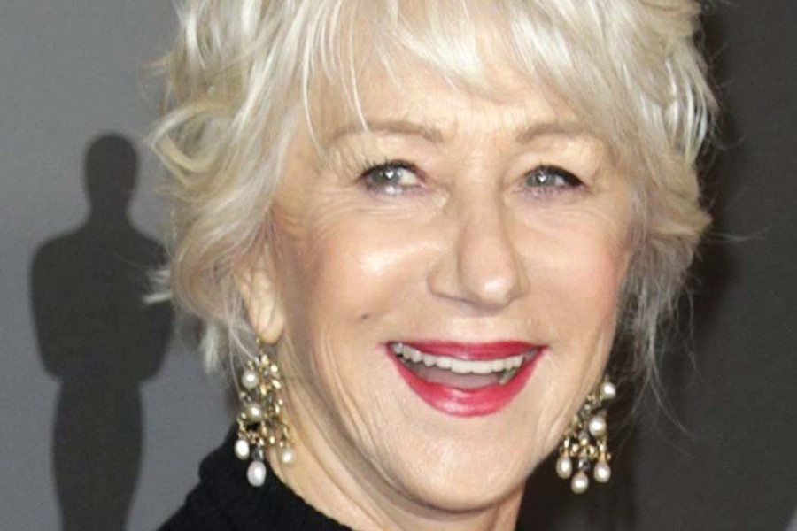 Helen Mirren, homenajeada por una carrera a la que pide nuevos retos