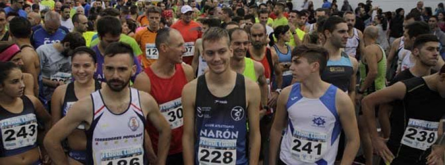 Sergio Piñón se anota el triunfo en 	la I Carreira Solidaria Ferrol Corre