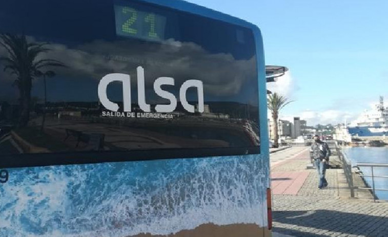 Alsa reduce los servicios del área metropolitana de Ferrol durante los fines de semana