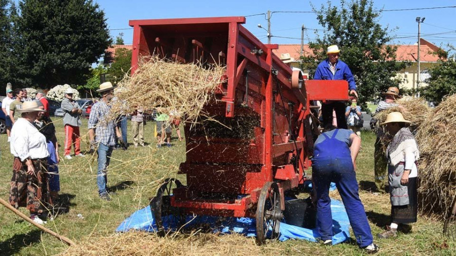 Esmelle recreará un año más el trabajo de la “malla” con una máquina de 1892 restaurada