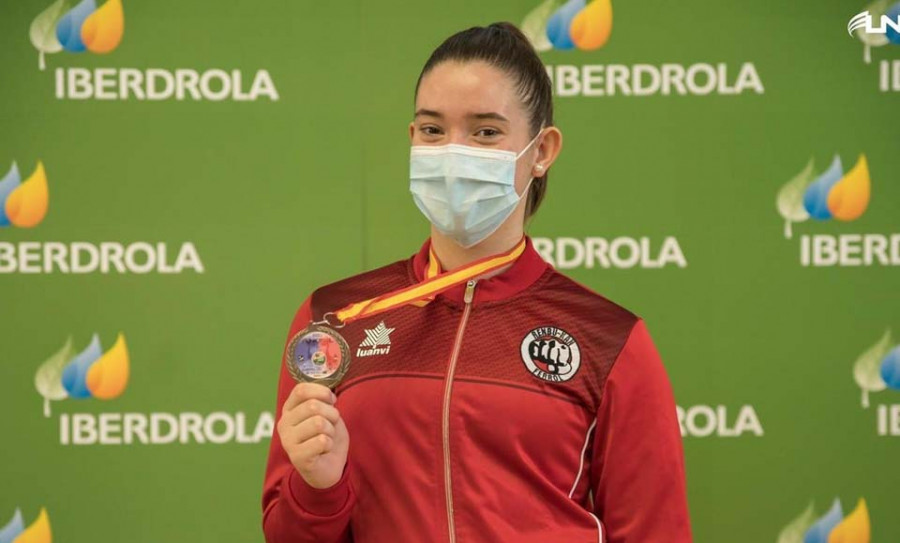 Bronce para Lucía Guerrero en la gran final Nacional