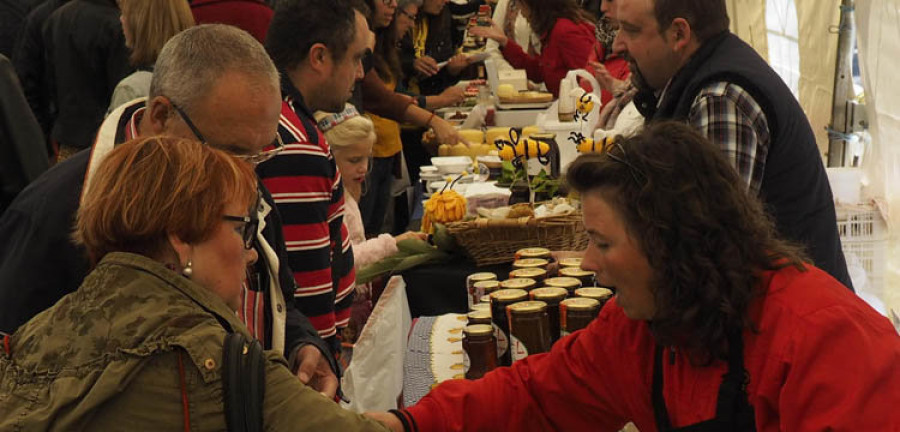 Artesanía, degustacións e música na IX Feira do Queixo do Eume e Mel de Goente