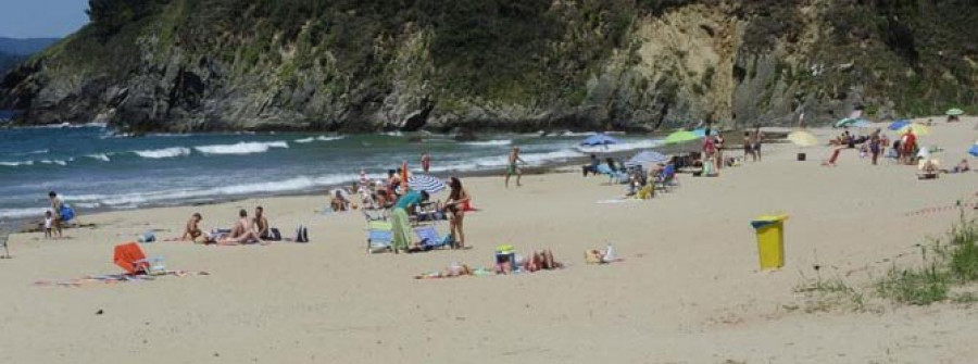 PONTEDEUME-Residentes y usuarios de la playa de Ber protestarán mañana por el abandono que presenta la zona