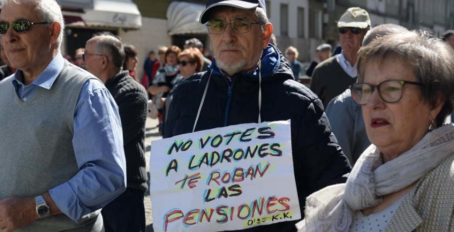 Los pensionistas vuelven a la calle para alertar que la subida pactada será “un espejismo”