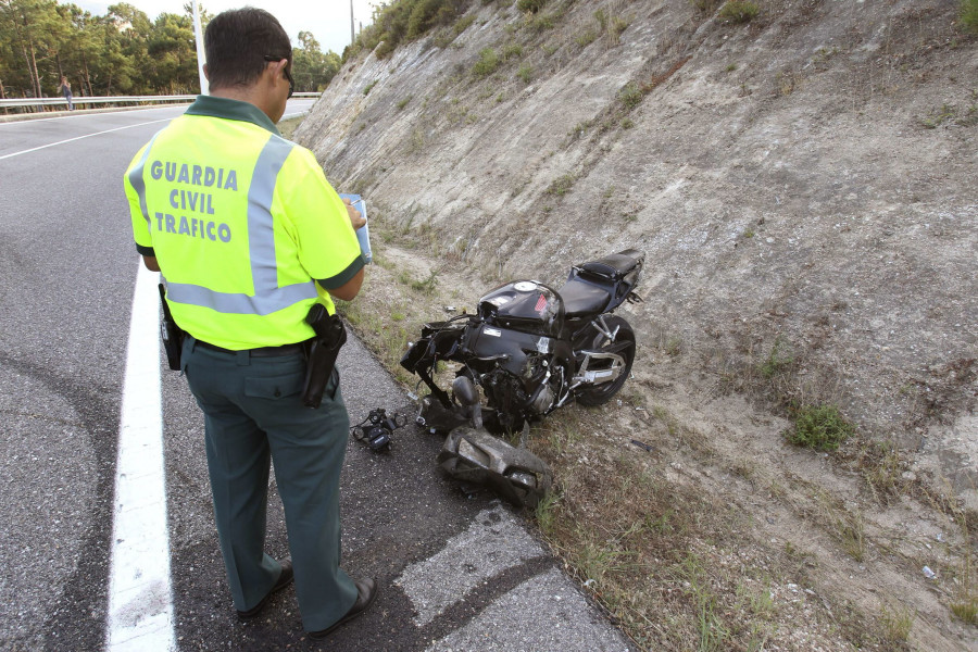 Cinco muertos en carreteras en lo que va de fin de semana, cuatro motoristas, uno de ellos en Galicia