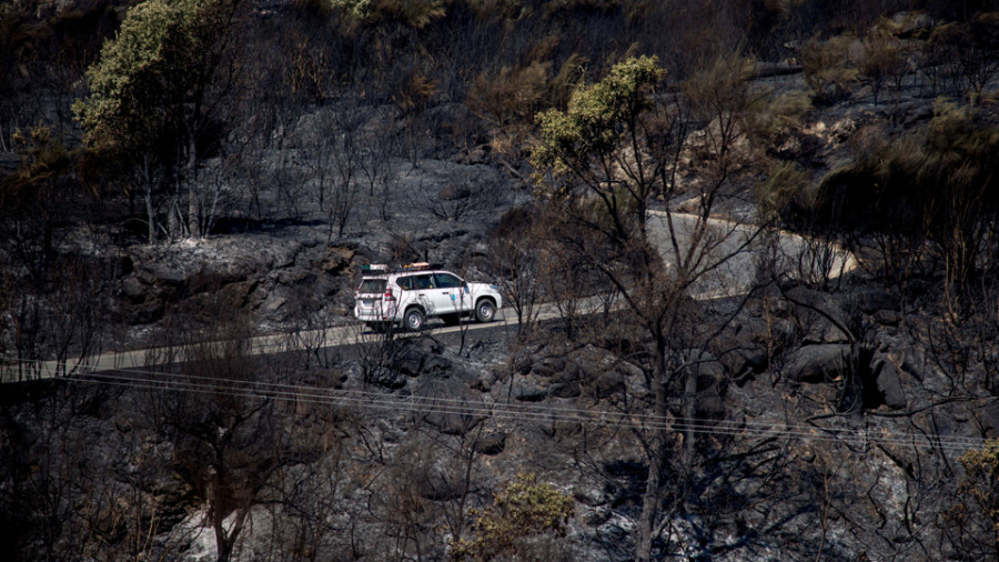 Queda extinguido el incendio de Cualedro, el mayor que se produjo Galicia desde 2017