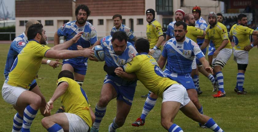 El Rugby Ferrol quedó apeado al volver a caer derrotado