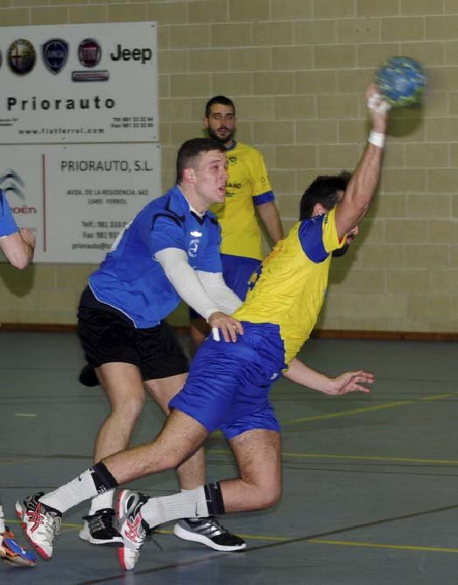 El Balonmano Narón sigue en una línea ascendente