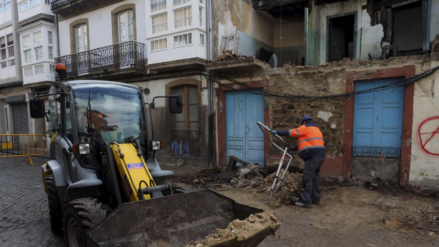 El Concello cierra el centro cívico de Caranza, afectado por las fuertes lluvias