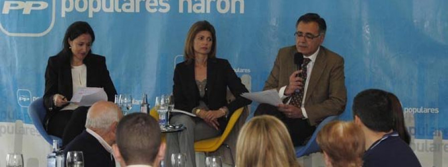 Carmen Pardo anunció en Narón que Ferrol continuará recibiendo ayudas de la UE para el turismo
