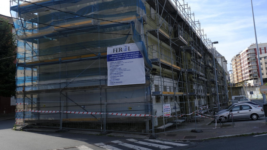 Comienzan las obras en Recimil con la primera intervención en un edificio