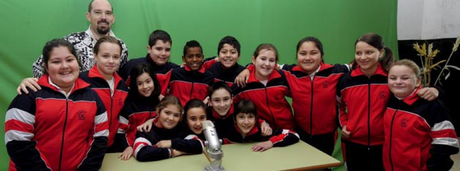 O colexio Ludy amplía a súa rede multimedia coa posta en marcha dunha televisión escolar