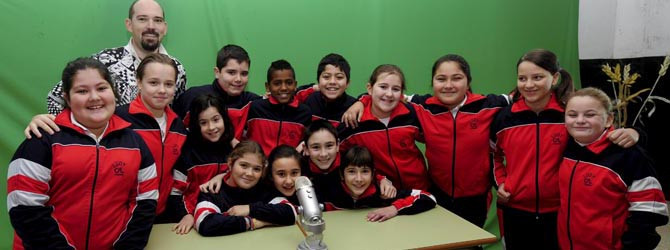 O colexio Ludy amplía a súa rede multimedia coa posta en marcha dunha televisión escolar