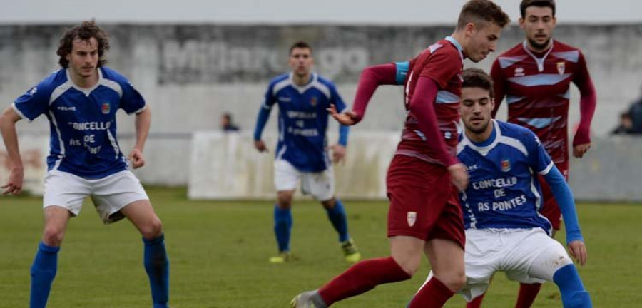 El As Pontes encadena ante el Compos su segundo duelo puntuando