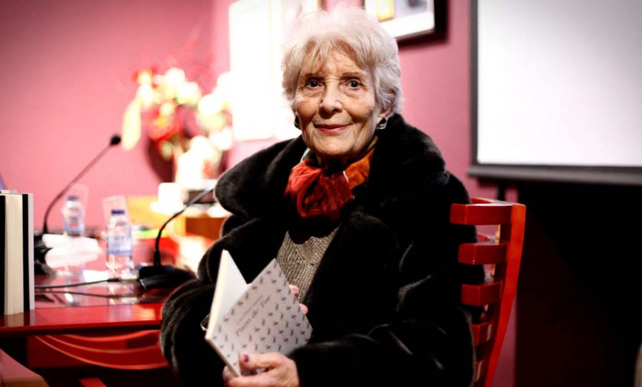 Fallece a los 97 años la poetisa y académica gallega Luz Pozo Garza