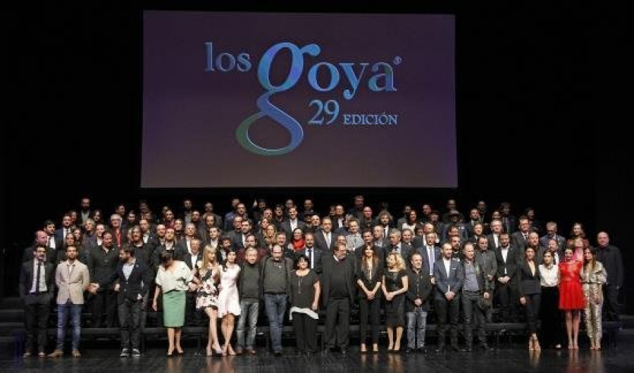 Los nominados a los Goya celebran el "maravilloso" año del cine español