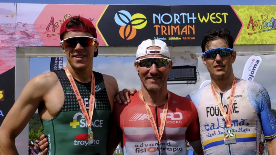 Aiello, oro en el “ironman”