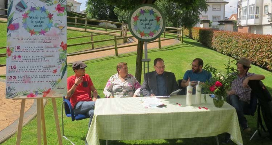 “Verde que te quero verde” llenará los parques de Narón de espectáculos y música