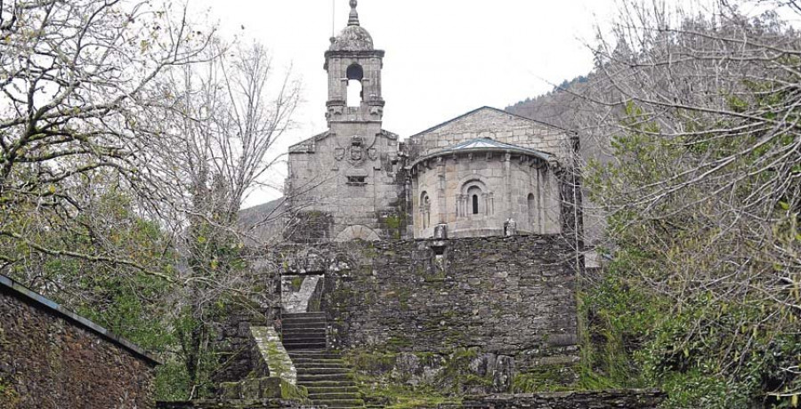 El monasterio de Caaveiro recibió 10.173 visitas en el mes de julio