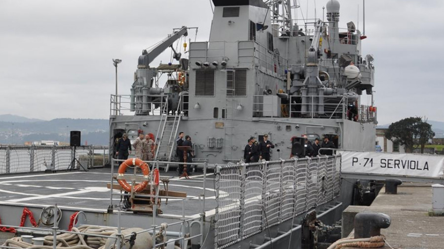 El buque “Serviola” se integra desde hoy en una operación de control en el mar de Alborán
