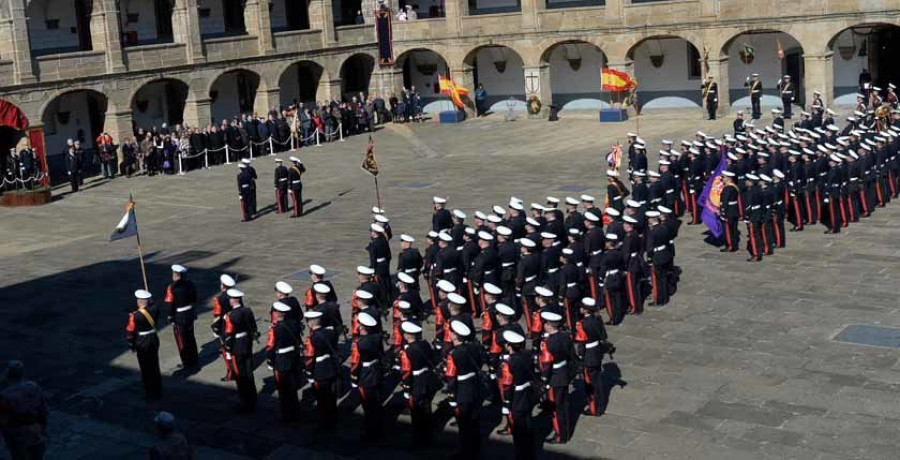 El Tercio Norte celebró el 481 aniversario de la Infantería de Marina en el cuartel de Dolores