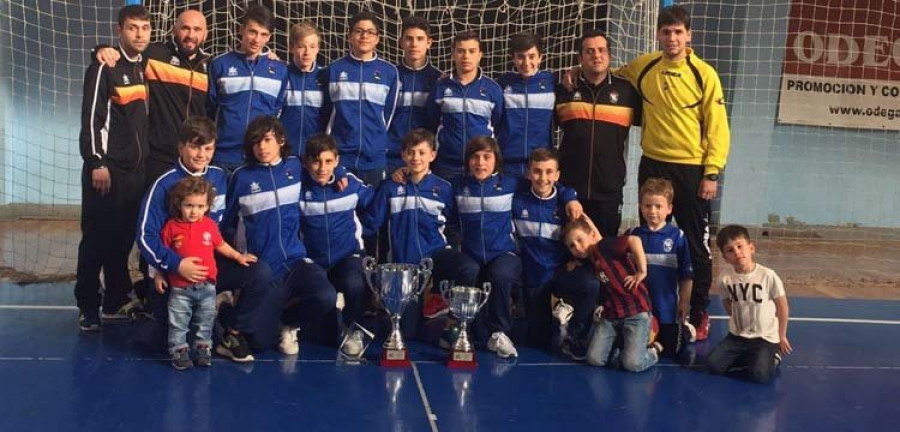 O Parrulo infantil consiguió el doblete al adjudicarse el título en la Copa