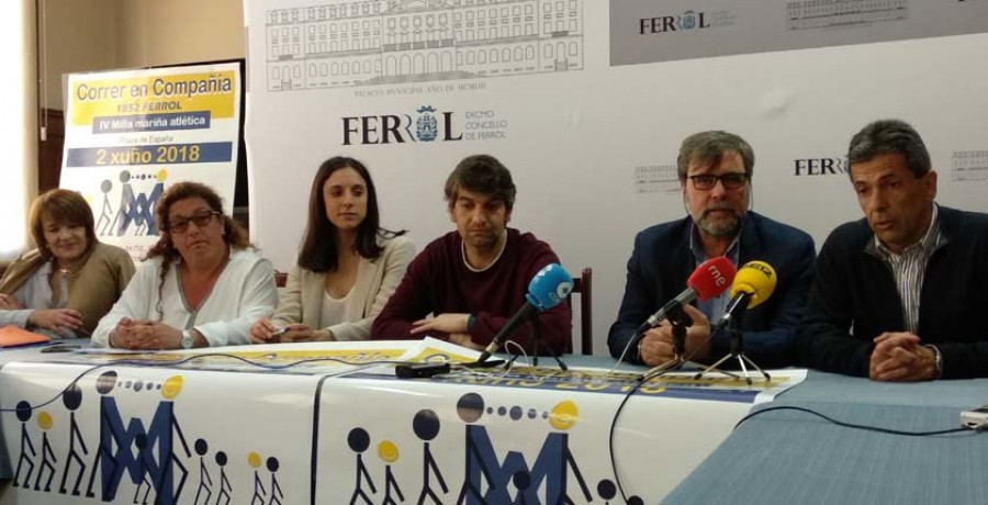 La cuarta milla “Correr en compañía” recorrerá el centro el día 2 de junio