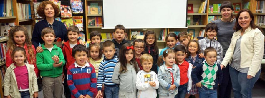 Máis de 350 nenos dos colexios eumeses participaron na campaña de animación á lectura da biblioteca