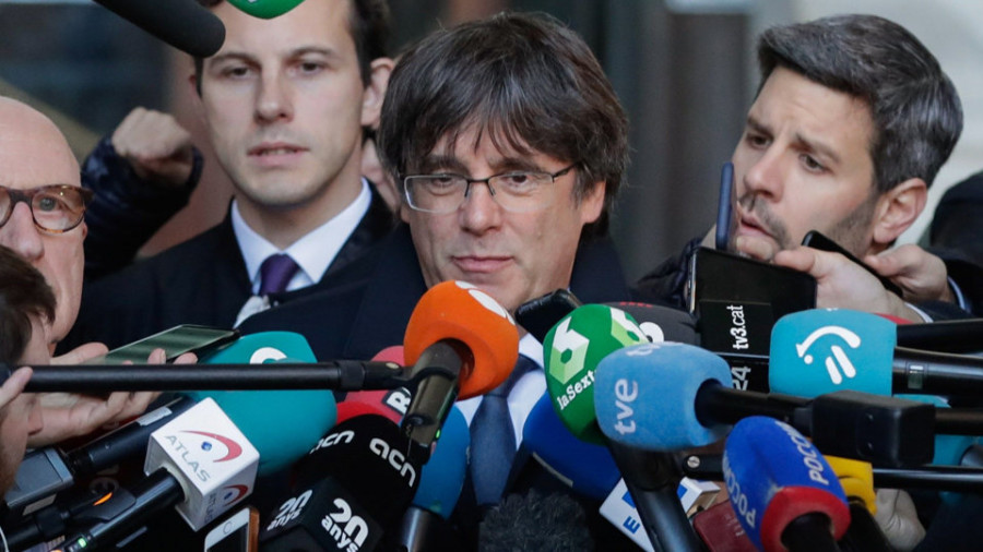 La vista sobre la euroorden contra Puigdemont se aplaza a diciembre