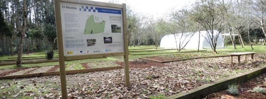 El parque botánico del Montón se prepara para abrir al público en Ferrol