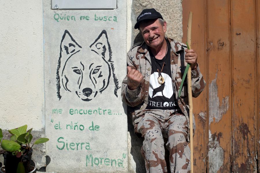 El "niño lobo" de Córdoba aúlla en los montes de Ourense