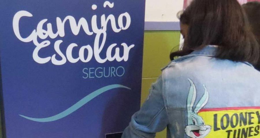 El programa “Camiños escolares seguros” de Narón estrena app