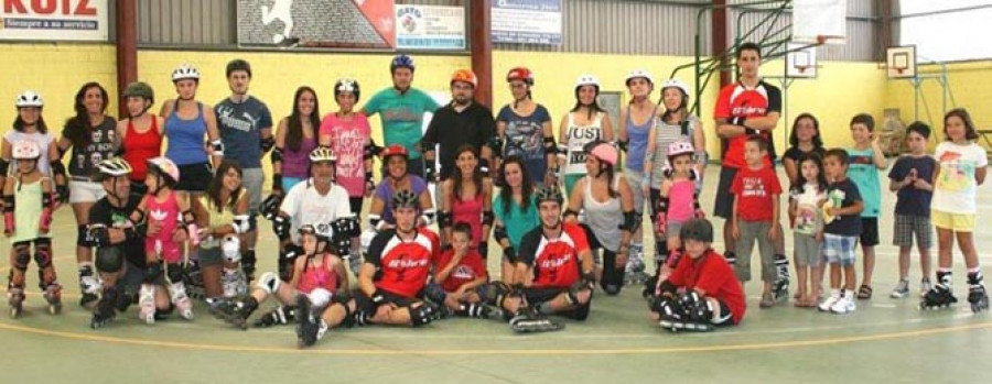 “Sobre rodas patinaxe”, una escuela nacida de la afición de tres jóvenes