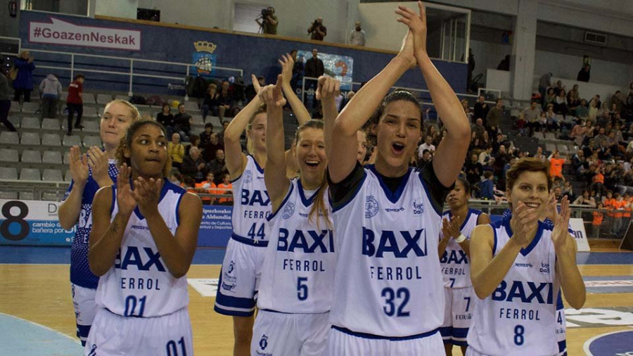 Una gran defensa da al Baxi Ferrol su primer triunfo