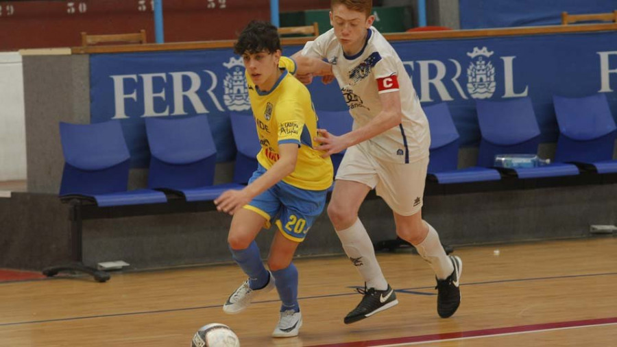 El Cidade de Narón ganó el derbi infantil a O Parrulo