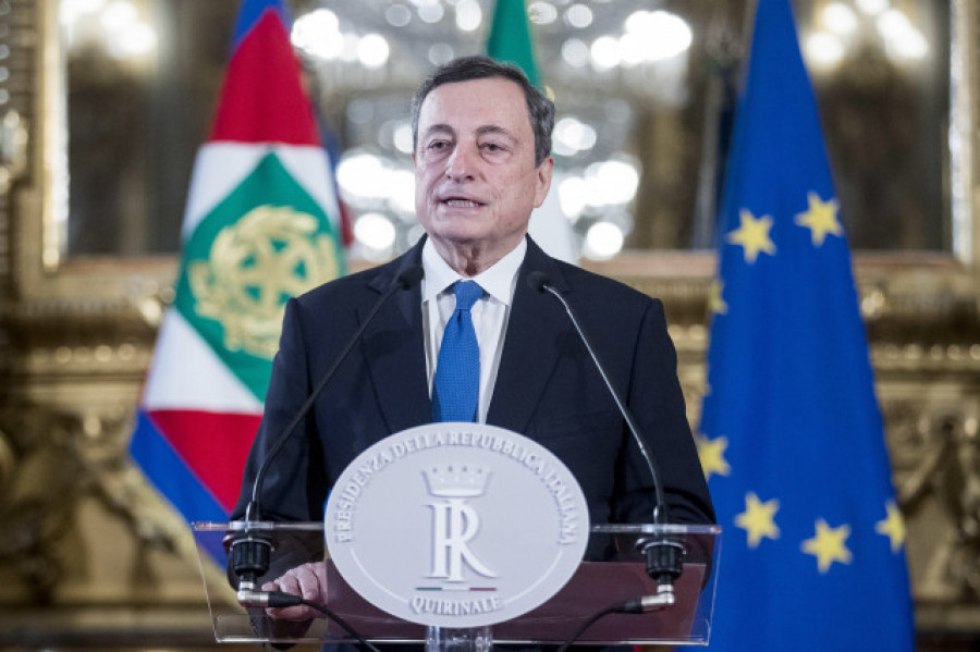 Mario Draghi tratará de gobernar una Italia bloqueada por la crisis política