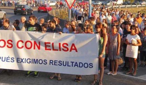 Concentración en recuerdo de la vecina Elisa Abruñedo asesinada hace dos años