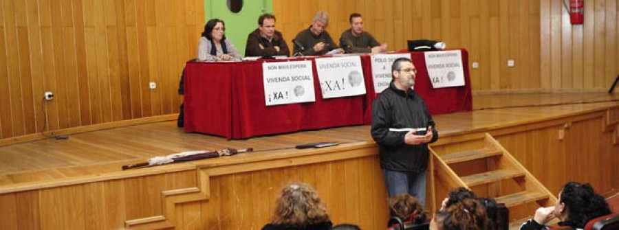 Los solicitantes de pisos  de Recimil presentarán reclamaciones en el Concello