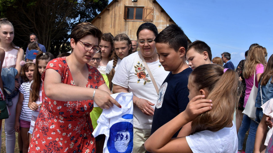 Unos 40 niños rusos participan en Valdoviño en el encuentro gallego  de la ONG Ledicia Cativa